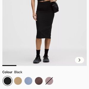 Nulu Slim-Fit High-Rise Skirt